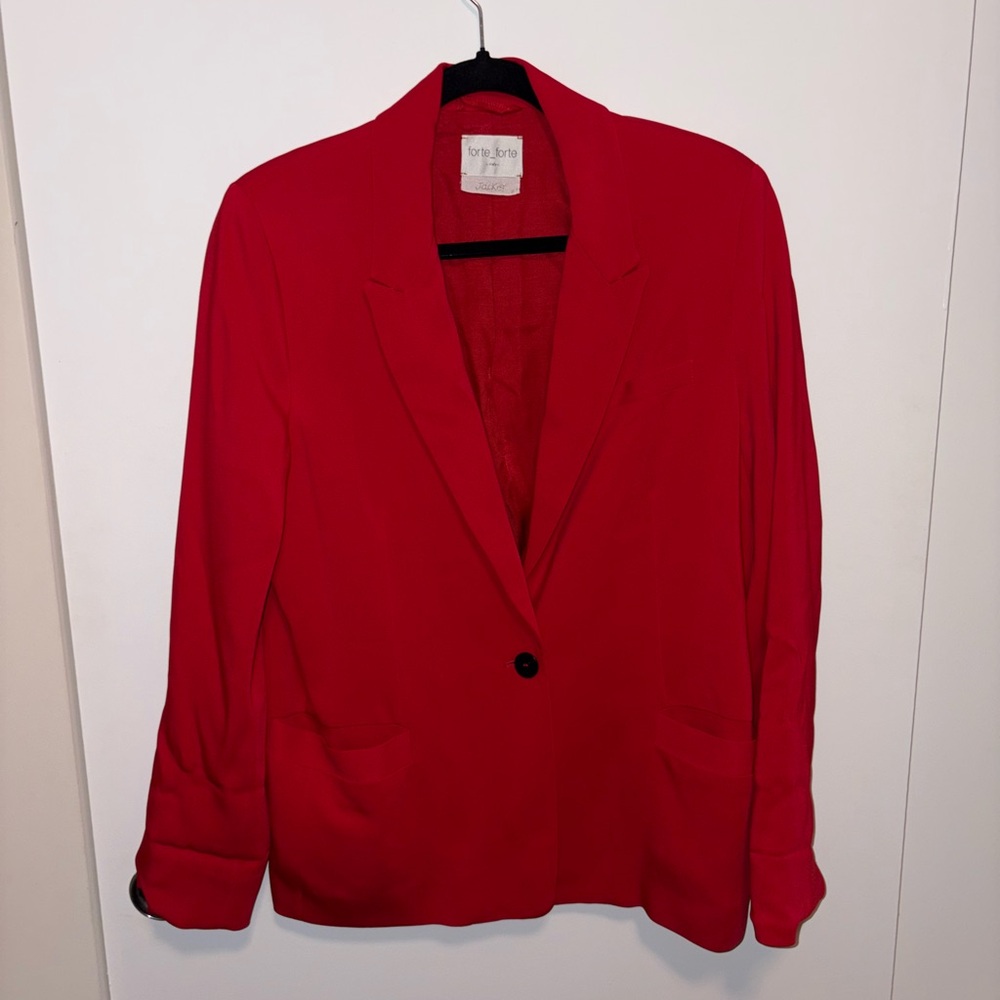 Forte Forte Red Blazer